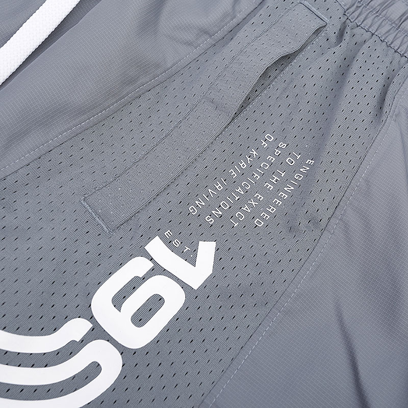 мужские серые шорты Nike Dri-FIT Kyrie Basketball Shorts BV9292-065 - цена, описание, фото 3